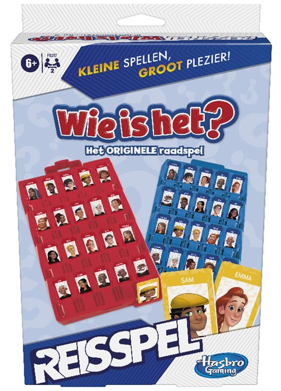 Wie is het? Reisspel - Guess Who Grab & Go