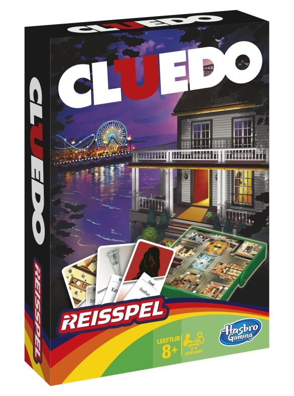 Cluedo Reisspel - Spannend detective spel voor onderweg