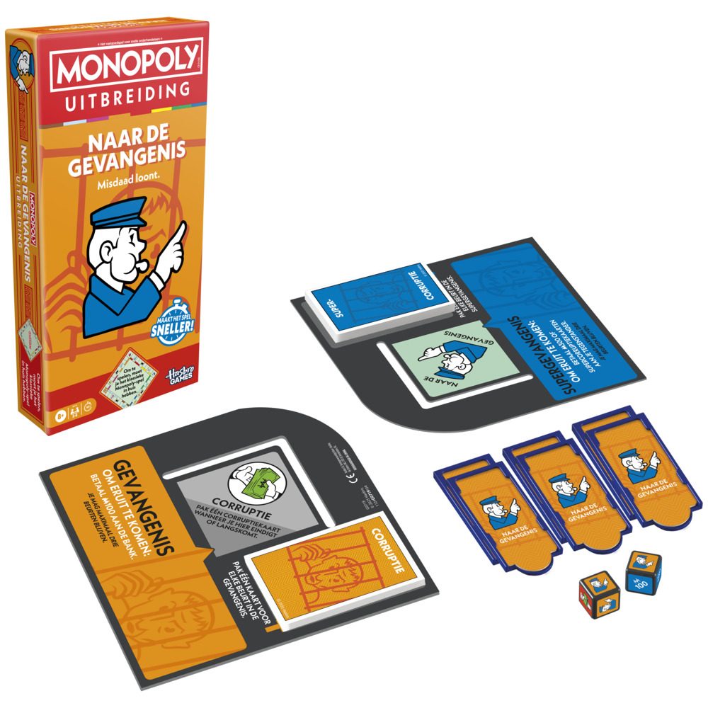 Monopoly - Extension "Go To Jail" en néerlandais