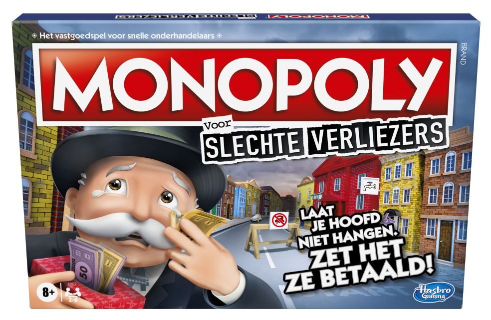 Monopoly : Édition Mauvaises Pertes - Jeu de Société Amusant