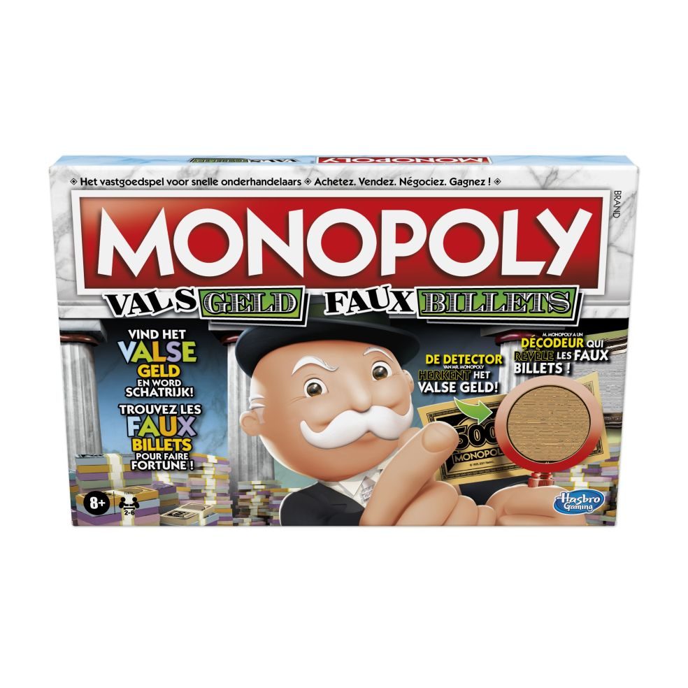 Monopoly Crooked Cash - Strategisch Bordspel voor Familieplezier