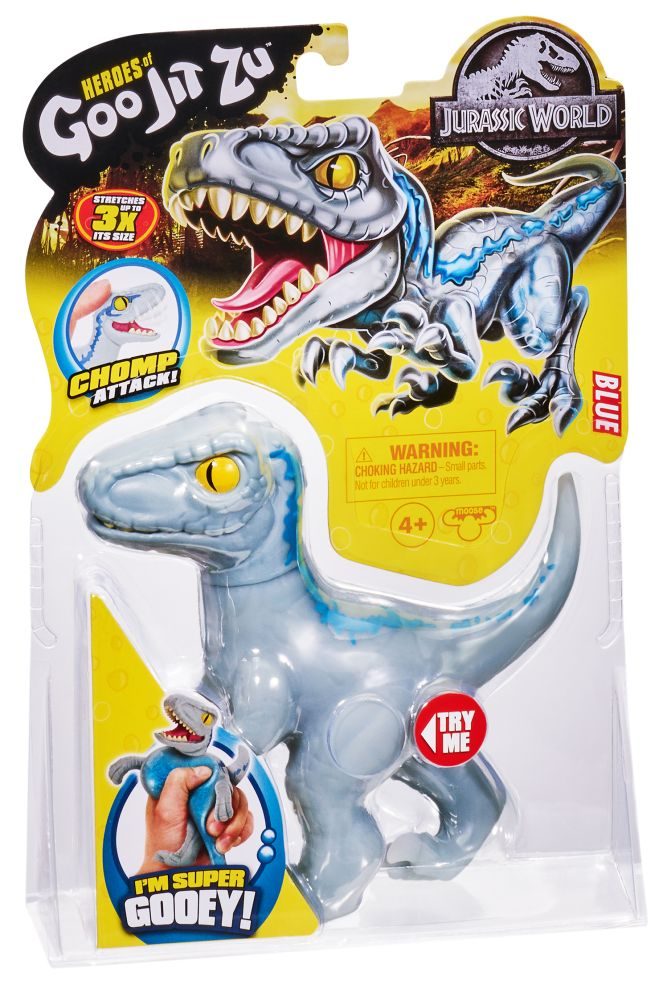Goo Jit Zu Jurassic World Dinos - Blue Speelgoedfiguur