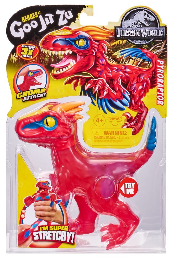 Goo Jit Zu Pyroraptor - Jurassic World Dino Speelgoed