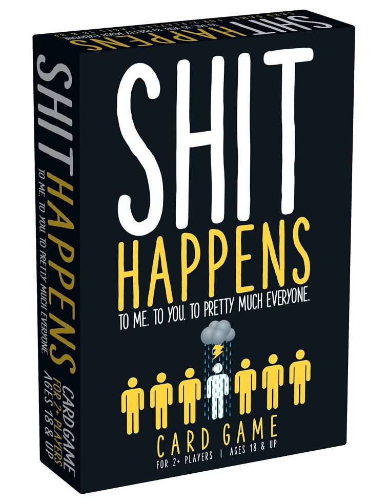 Shit Happens - Humoristische Wanddecoratie
