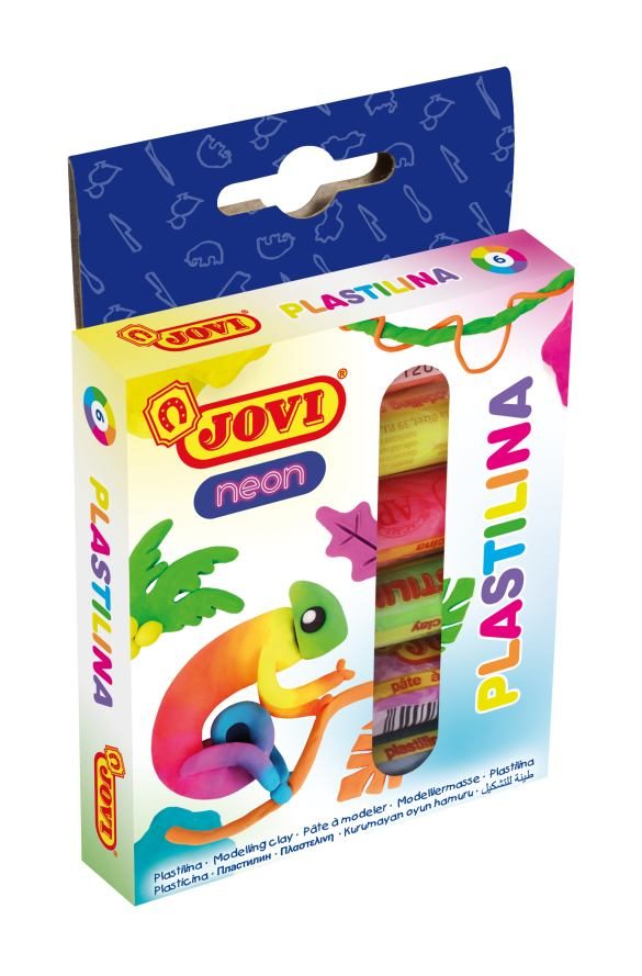 Modellerklei Set - 6 stuks - 15g Neon Kleuren