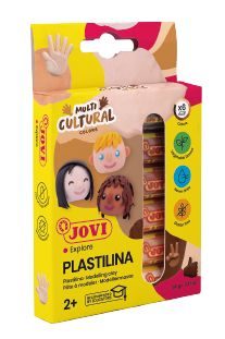 Modellerklei Set - 6 Stuks van Diverse Huidskleuren - 15g