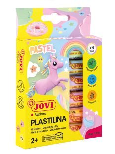 Pastel Modelleerklei Set - 6 Stuks van 15g in Etui