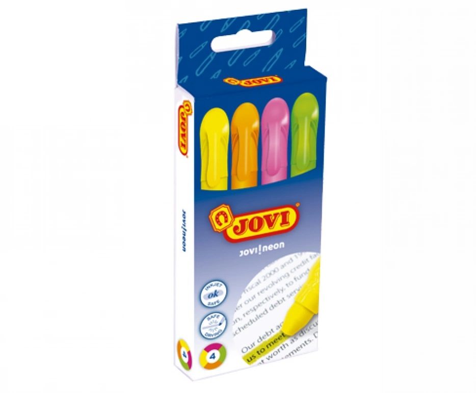Gel Highlighter Set - 4 Assortiment Kleuren