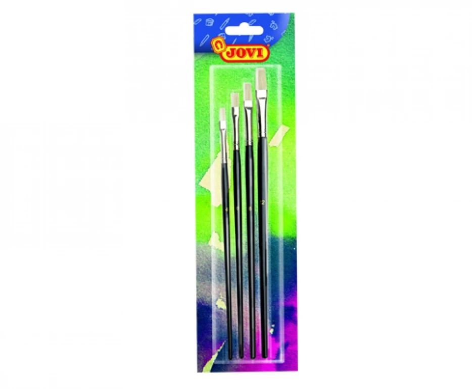 Brosses plates - Set de 4 unités (# 4, 6, 8, 12)