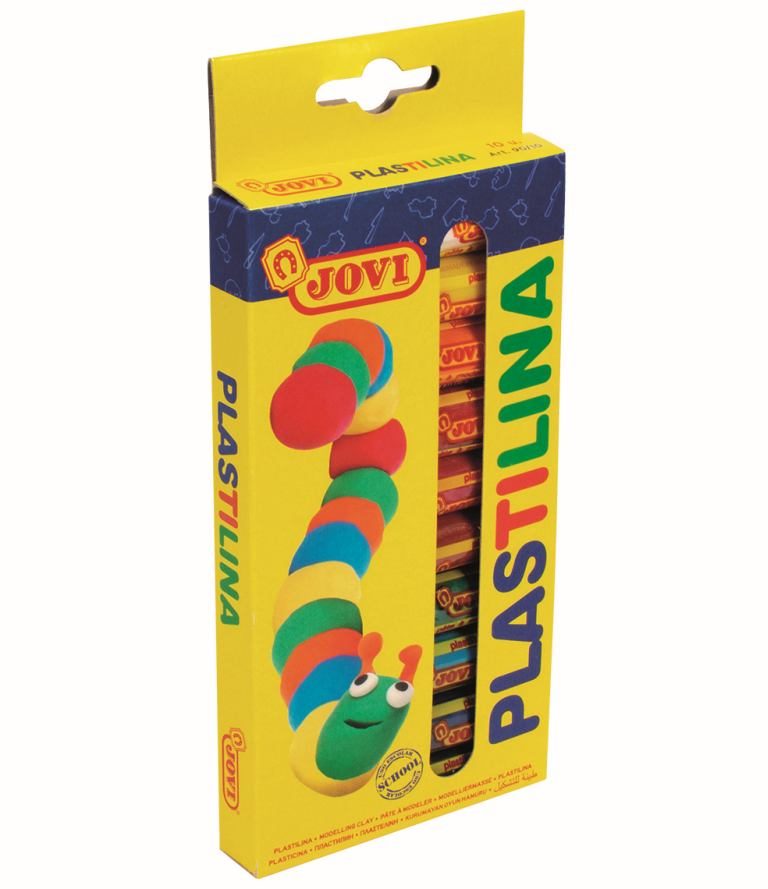 Pâte à modeler - boîte de 10 barres 15 g couleurs assorties