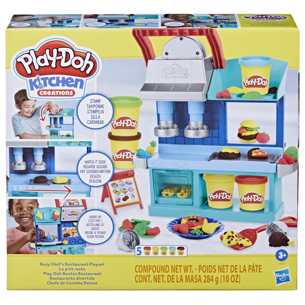 Play-Doh Restaurant des Chefs Occupés - Créativité et Amusement