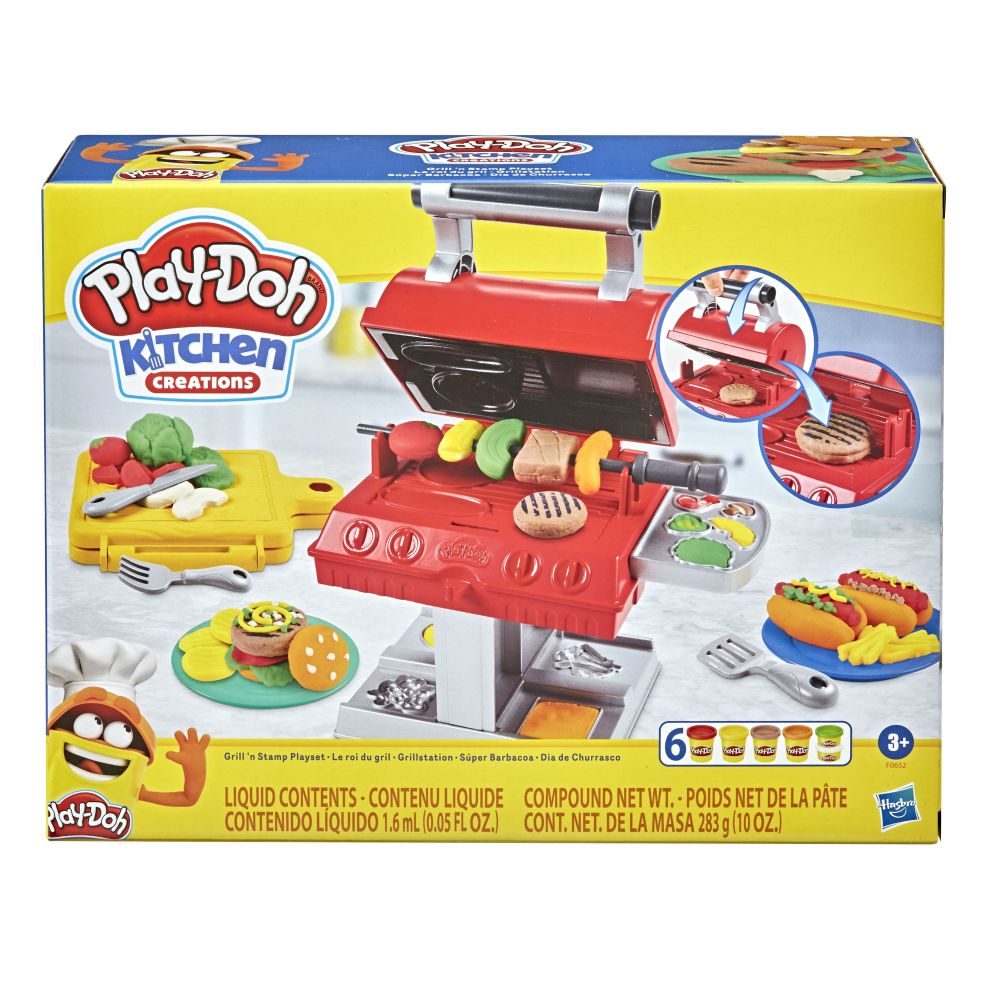 Play-Doh Super Grill Barbecue - Amusez-vous à griller !