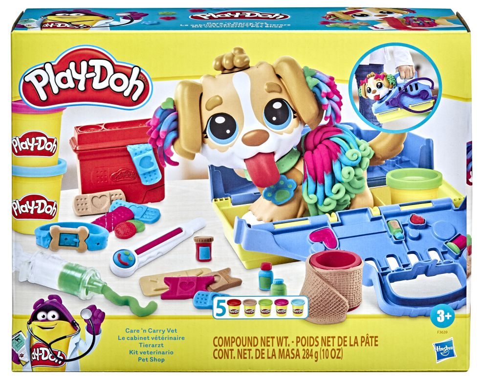 Play-Doh Care N Carry Vétérinaire - Amusement créatif