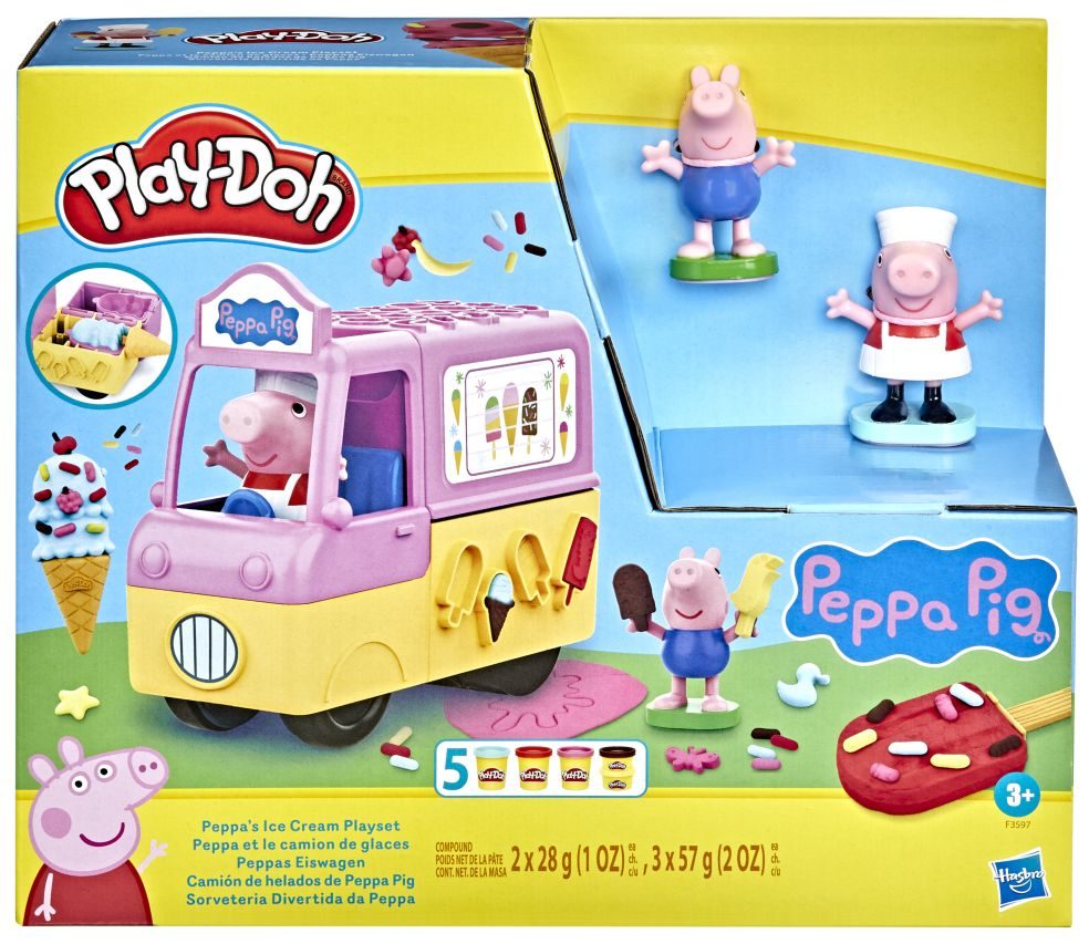 Play-Doh Peppa Pig - Set de Glaces Amusantes