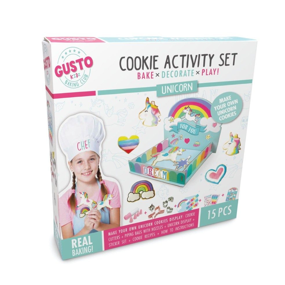 Gusto Unicorn Cookie Activiteitenset voor Creatieve Kinderen
