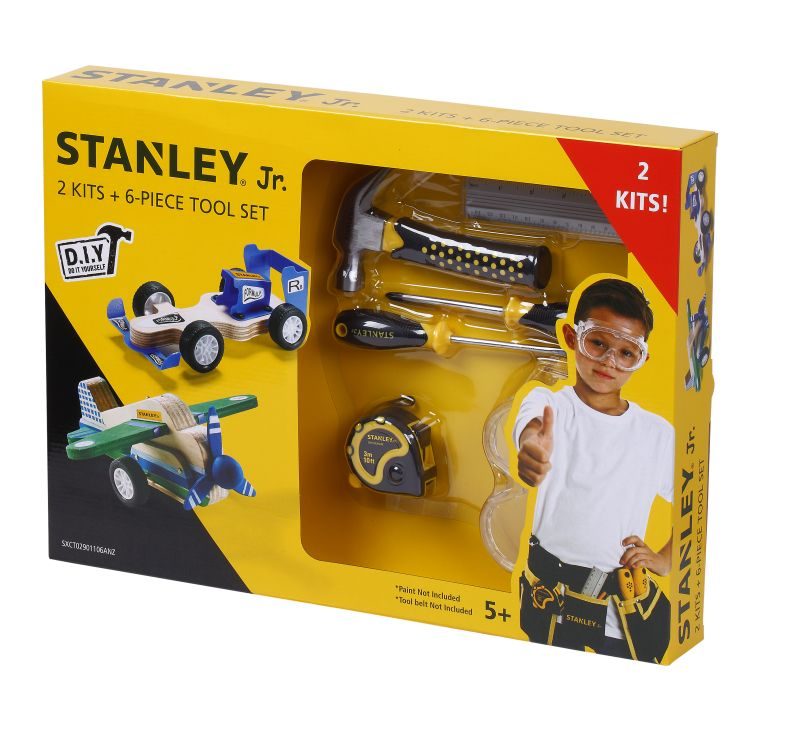 STANLEY Deluxe Gereedschapset met 2 Houtensets