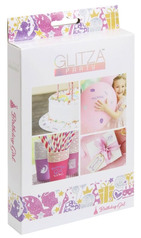 Glitza Party Starter Kit - Verjaardagsmeisje Set