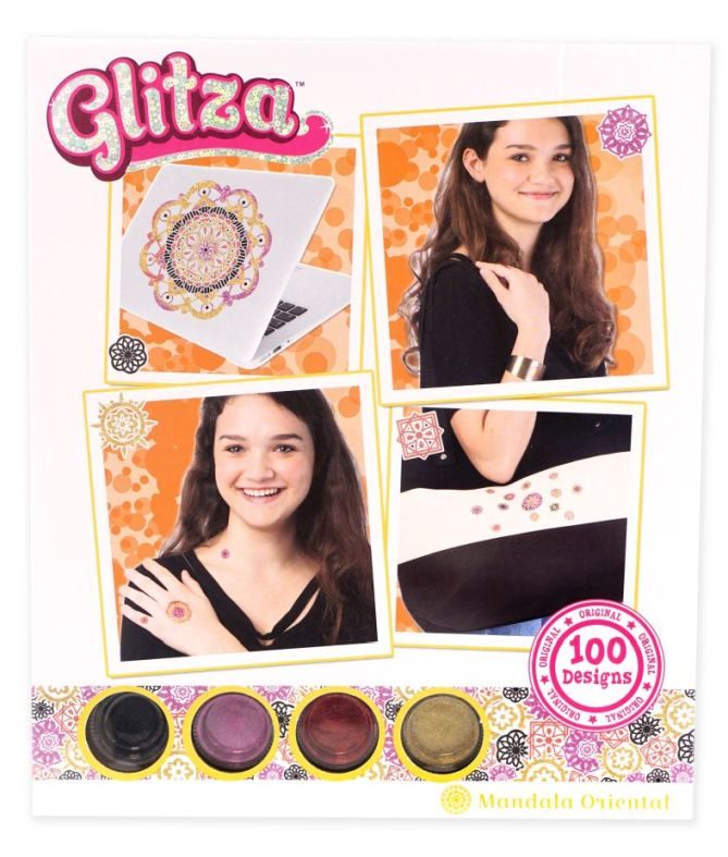 Glitza - Mandala Oriental : 100 designs créatifs