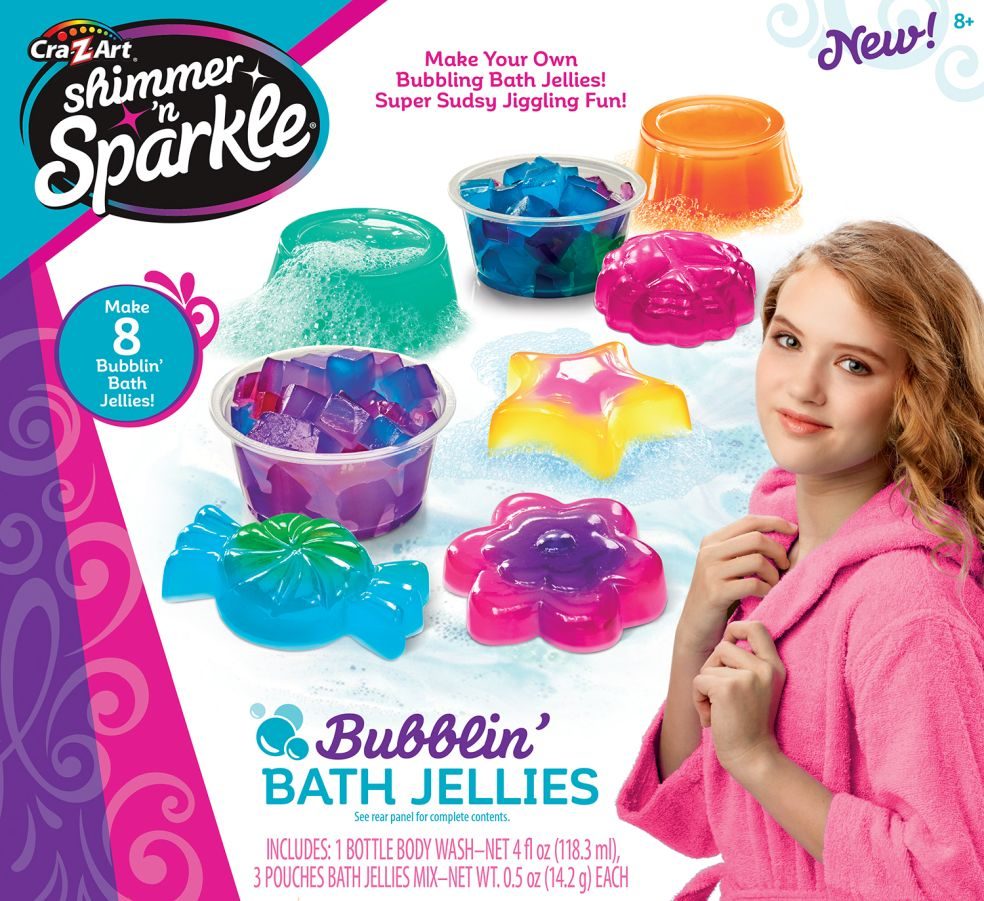 SNS Bubblin Bath Jellies - Speelse Badgelletjes