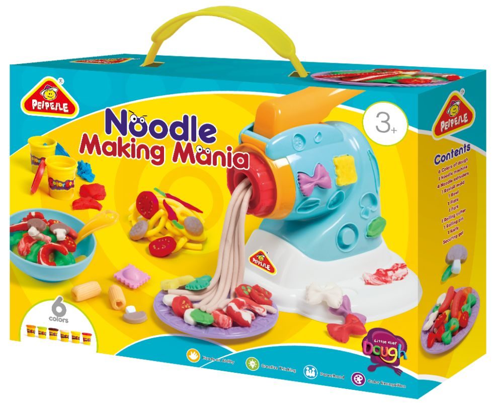 Machine à nouilles en plastique pour enfants - Amusement créatif