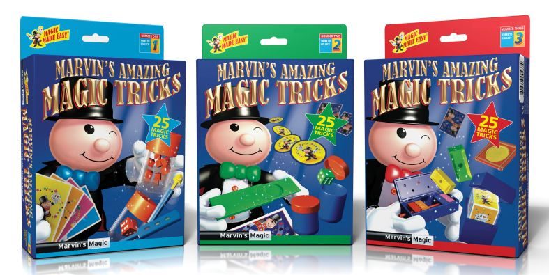 Marvin's Amazing Magic Tricks - 4x3 Set voor Kinderen