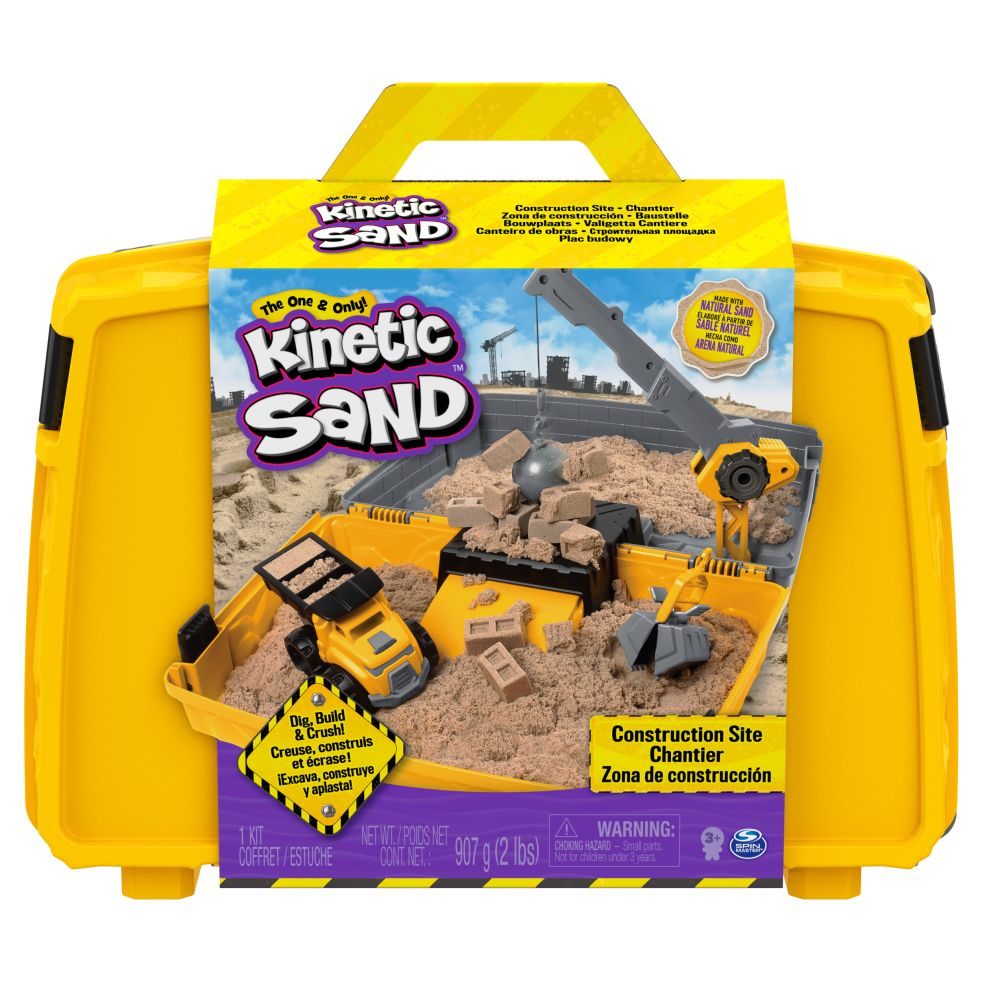Kinetic Sand - Vouwbare Sandbox voor Constructie (907 g)