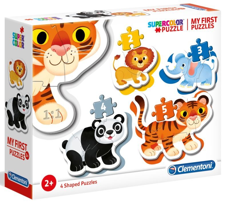 Puzzle 2-3-4-5 - Mon Premier Puzzle Animaux Sauvages