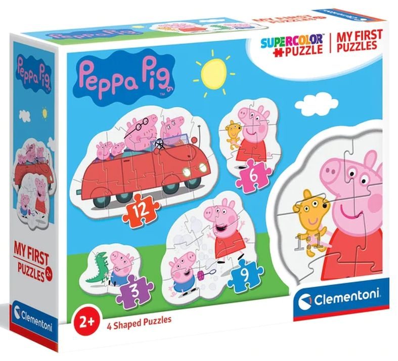 Puzzles pour enfants - Peppa Pig, premier apprentissage