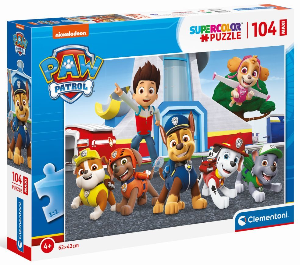 Maxi Puzzel Paw Patrol - 104 Stukken Avontuur