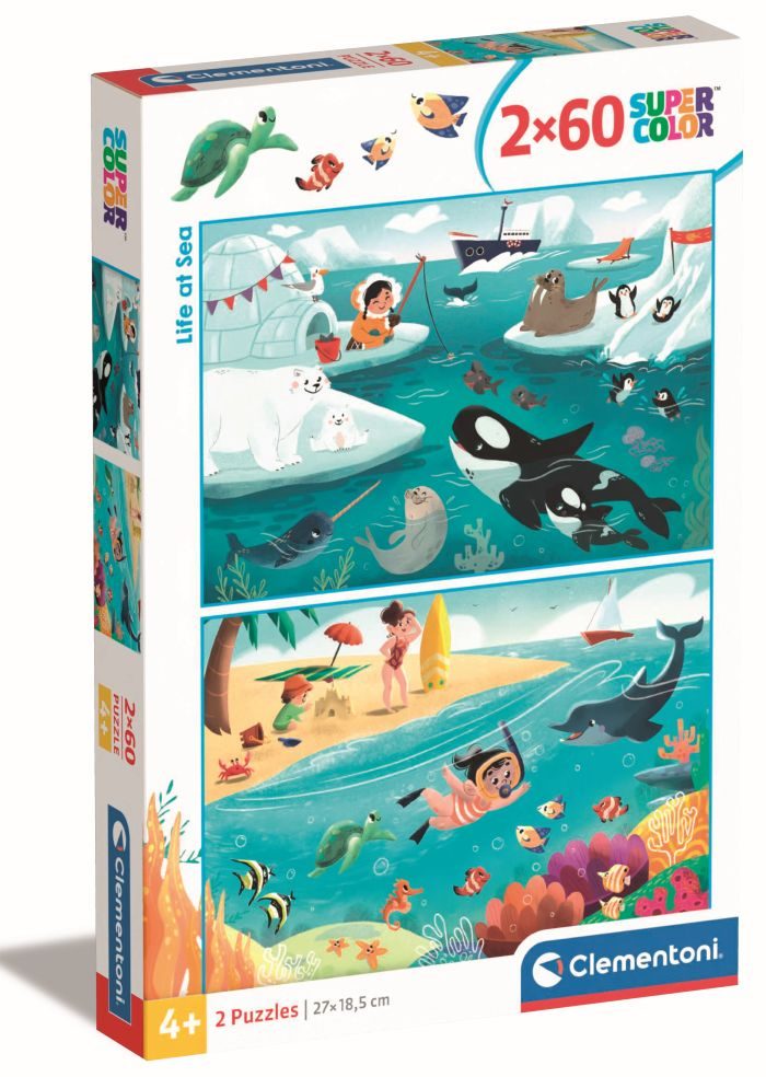 Pzl 2X60 Puzzel - Life At Sea Thema