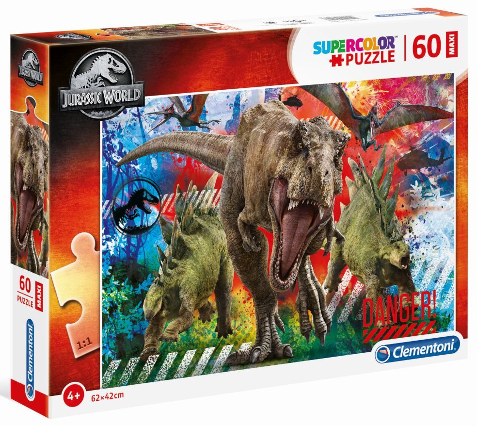 Puzzle Maxi Jurassic World - 60 pièces amusantes