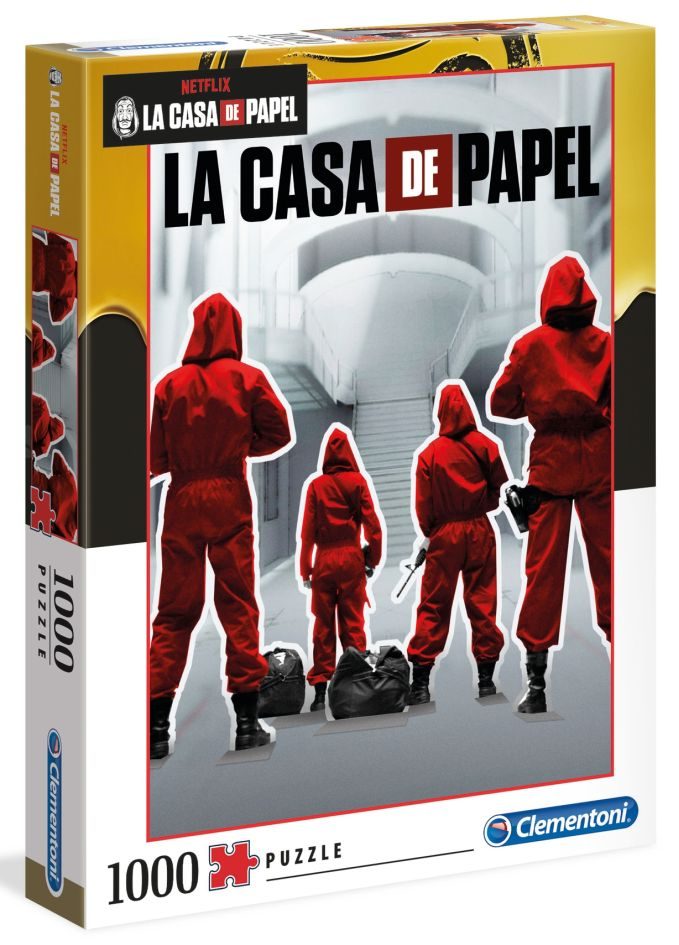 La Casa De Papel Puzzel 1000 Stukken - High Quality