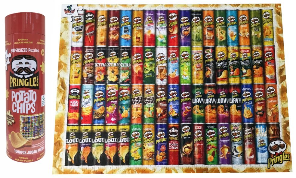 Pringles SuperSized Puzzel - 1000 Stukken