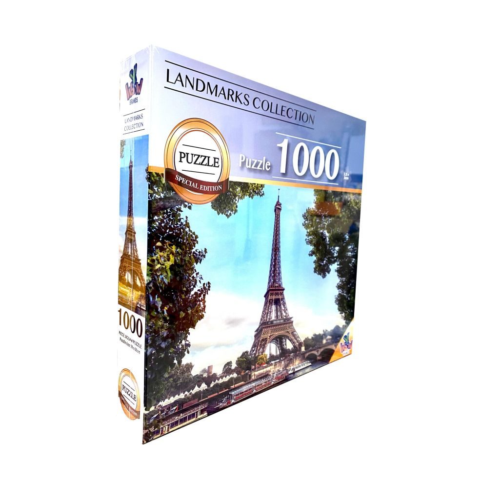 Puzzle 1000 pièces - Monuments du monde : Tour Eiffel