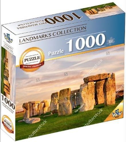 Puzzel Stonehenge - 1000 stukjes Wereldwonderen