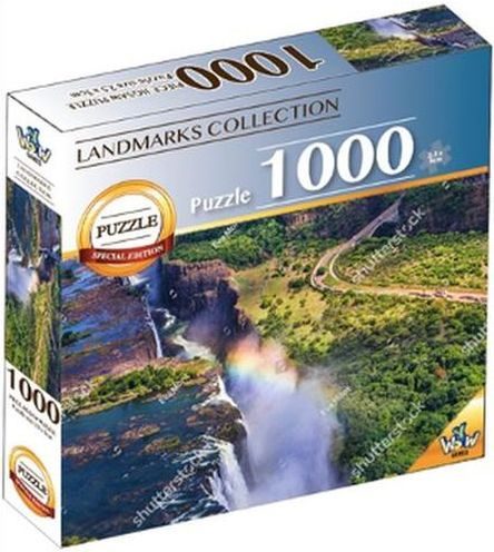Puzzel 1000 stukjes - Wereldwonderen: Victoria Falls