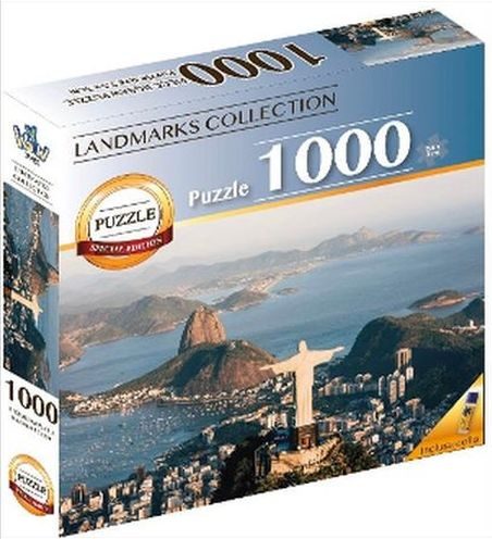 Puzzle 1000 pièces - 7 Merveilles du Monde : El Cristo Salvador