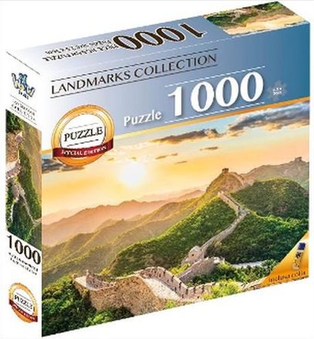 Puzzel 1000 stukjes - De Grote Muur van China