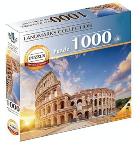 Puzzel 1000 stukjes - 7 Wereldwonderen Colosseum