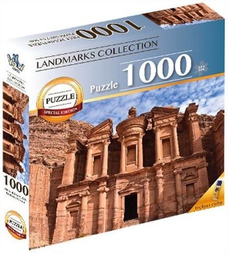 Puzzle 1000 pièces - Merveilles du monde : Petra