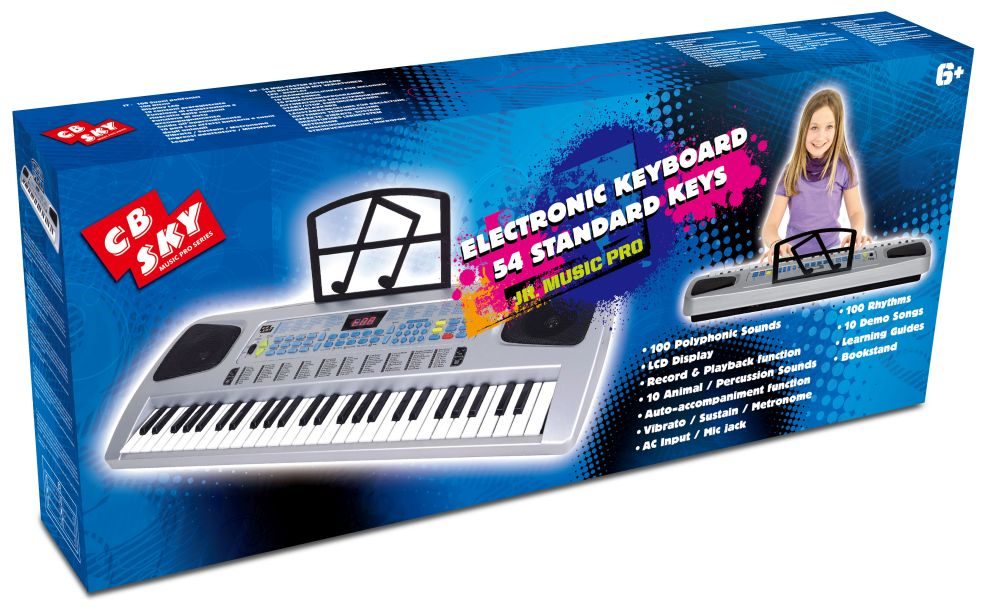 54-Toetsen Keyboard voor Beginners en Muziekliefhebbers