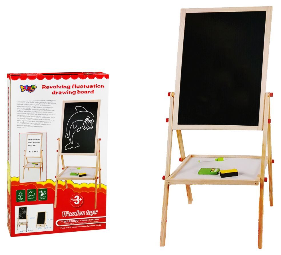 Tekenbord met Krijt en Magneten voor Creatieve Kinderen