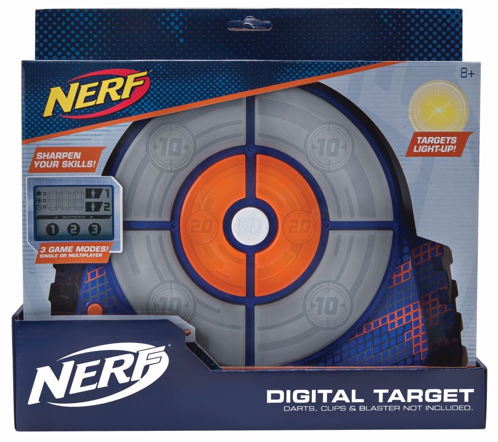 Cible numérique Nerf Elite Strike and Score