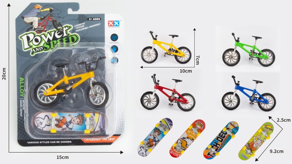 Ensemble de jeu vélo en métal die-cast