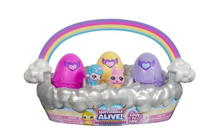 Hatchimals Alive - Panier de Printemps Interactif
