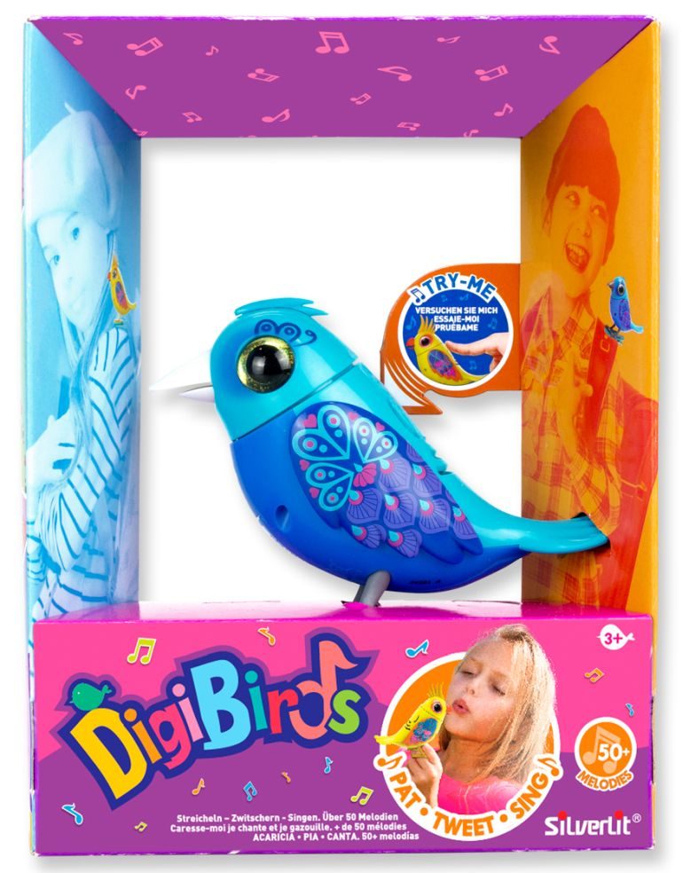 Digibird Colibri - Oiseau chanteur interactif amusant