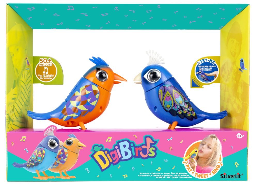 Digibird Twin Pack - Interactieve Vogel Speelset