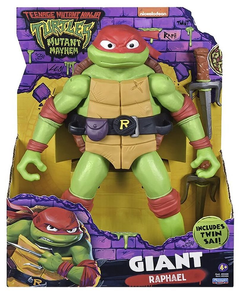 TMNT Gigantische Raphael Actiefiguur - 30 cm