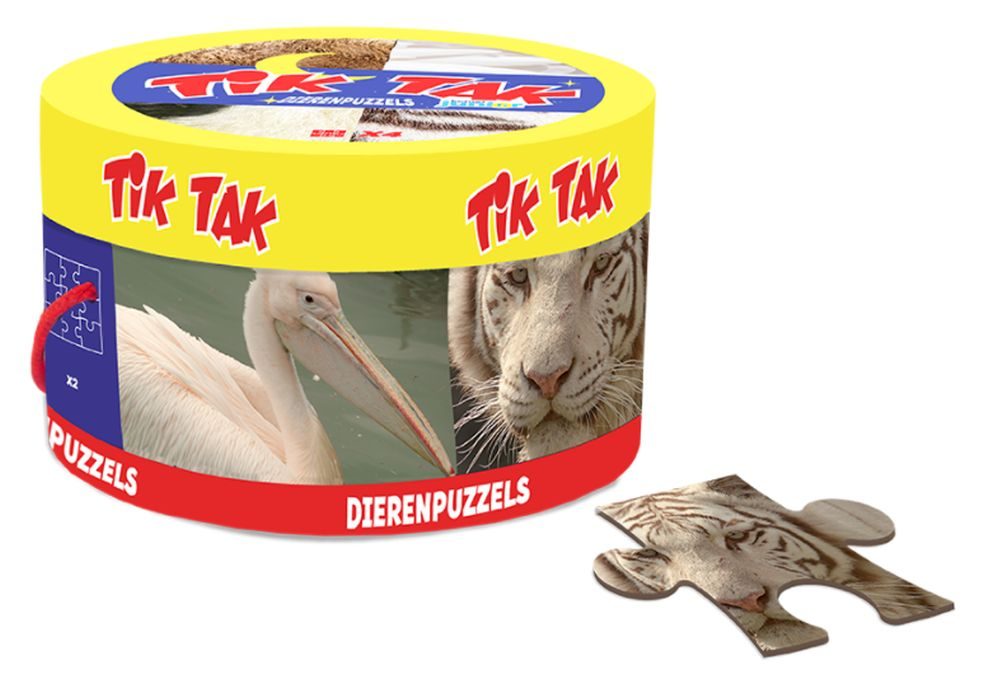 Puzzle Animaux Tik Tak - Amusement et apprentissage
