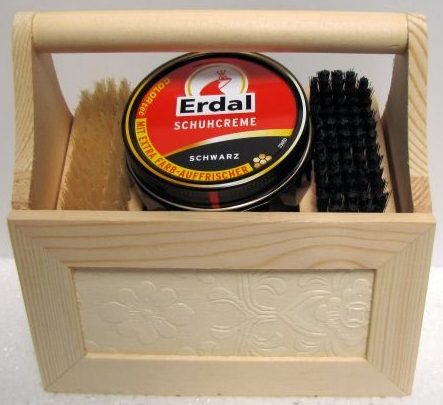 Ensemble complet de cirage pour chaussures élégantes